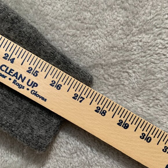 Mint Velvet Sweater Women's Large Gray and Blue Wool 3/4 Sleeve Animal Print - Picture 8 of 8